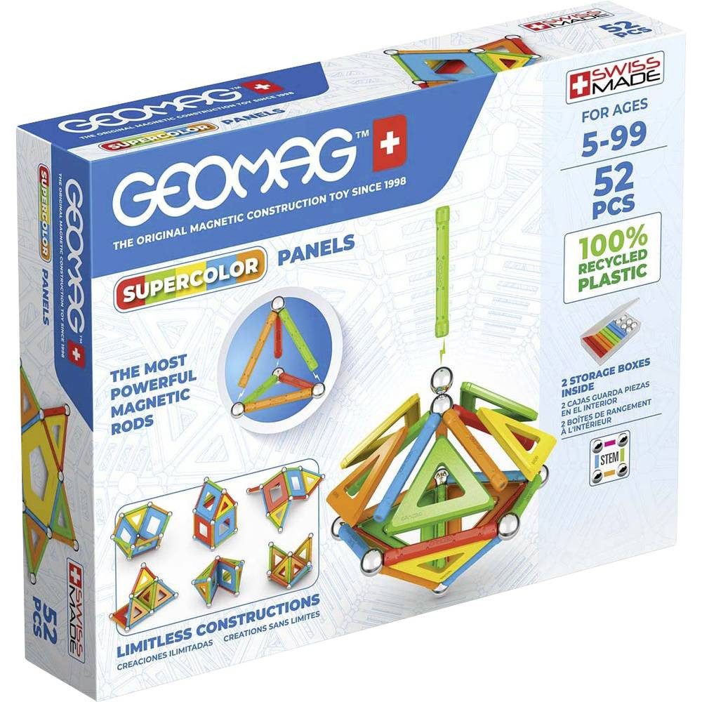 Geomag™ Recycled 52 pcs 507058 Konstruktionsspielsteine