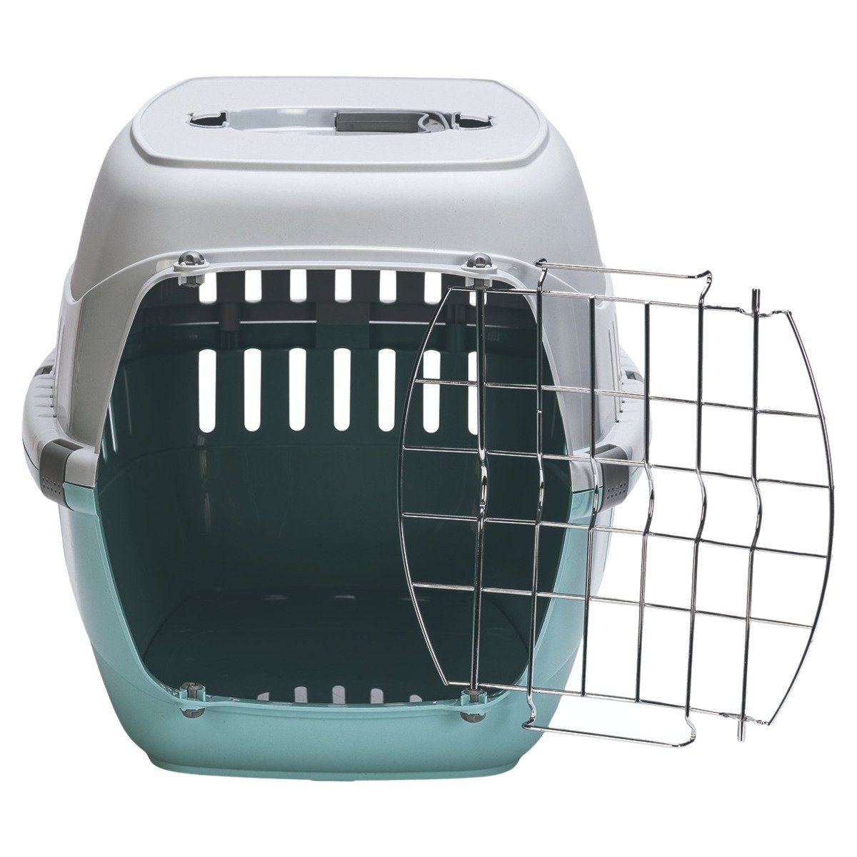 Karlie Hunde-Transportbox Eco Transportbox Tourist aquamarin für Hunde