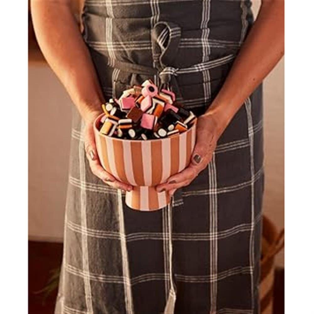 OYOY Dekoschale Toppu Schale, 15 x 13 cm, Caramel/Rose Blumentopf Vase Obst günstig online kaufen