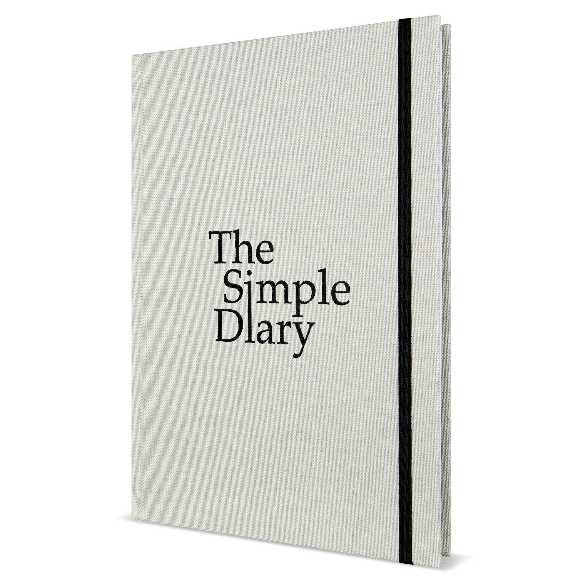 LEAF & GOLD Tagebuch The Simple Diary, Tagebuch zur Selbstreflexion & Achtsamkeit