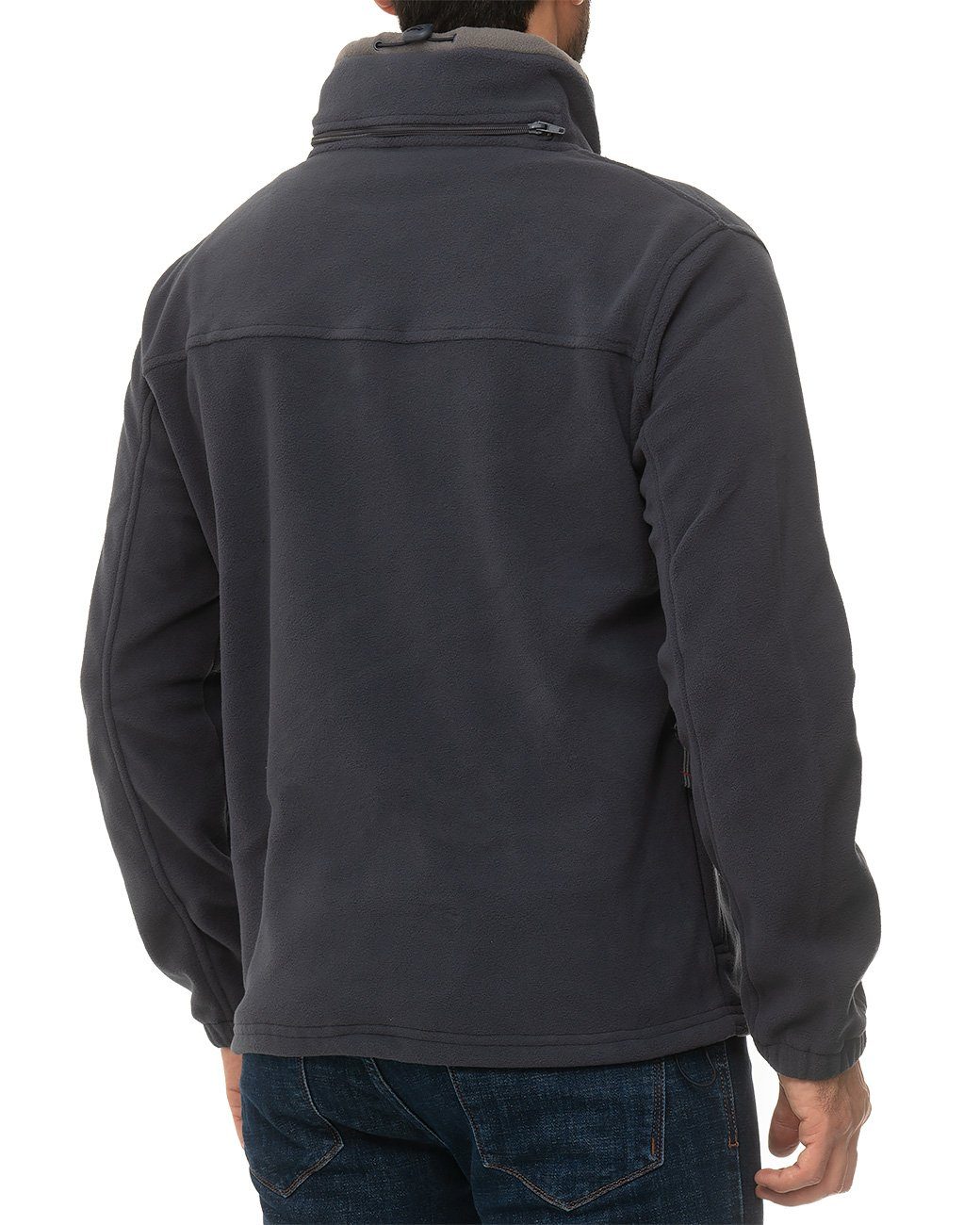 Geographical Norway Fleecejacke Trekking Outdoor Jacke batamazonie mit eingelassener Kapuze