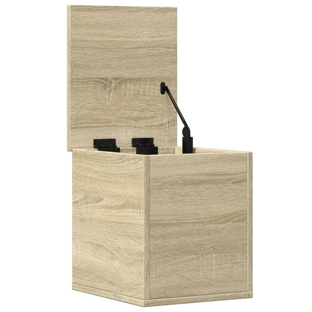 vidaXL Truhe 30 x 35 x 35 cm Holzkiste Box Truhe Lagerkiste Aufbewahrungsbox mit De
