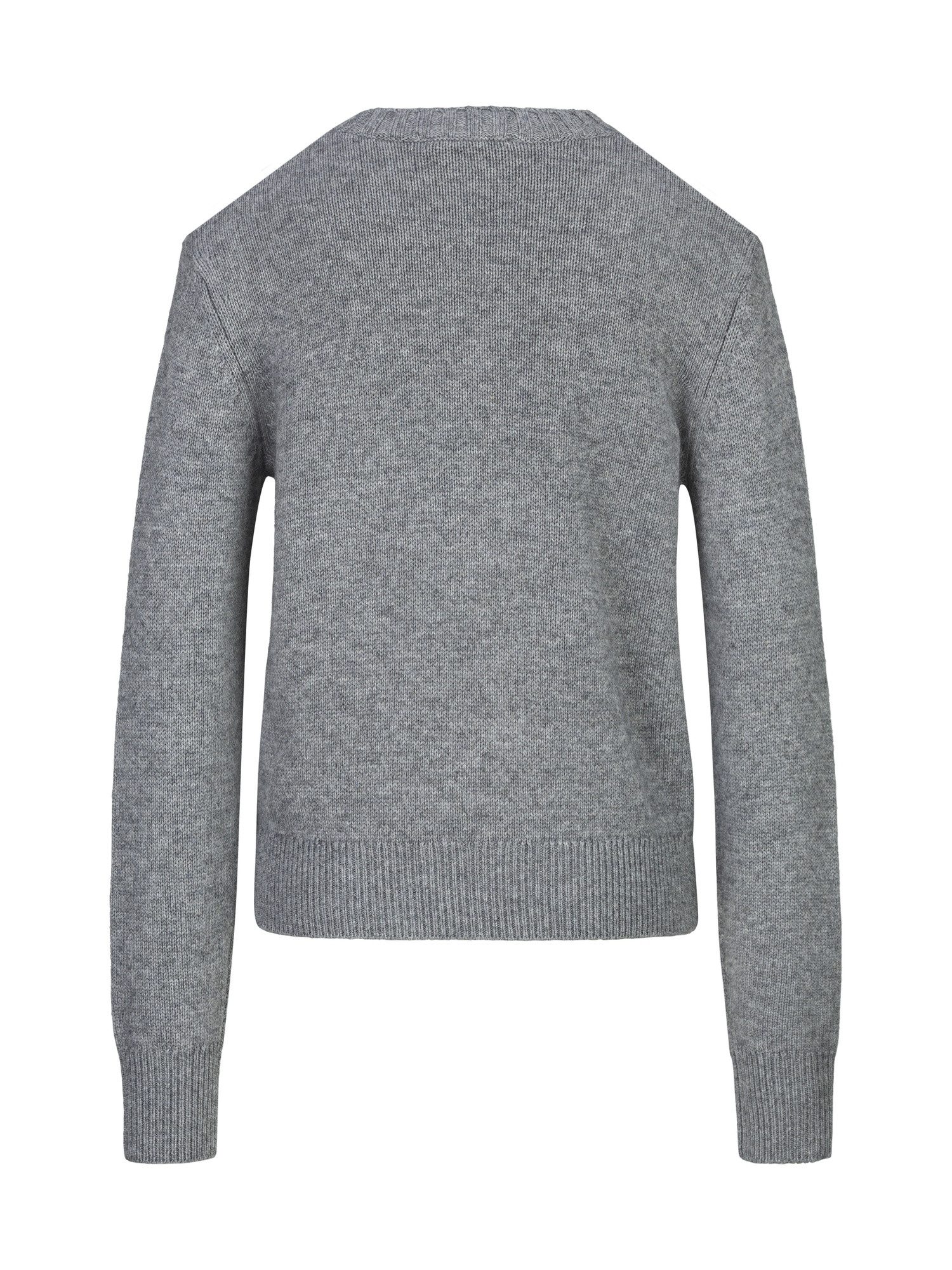 19V69 ITALIA Strickpullover Losa Damen Wollmix, Oversize mit V-Ausschnitt
