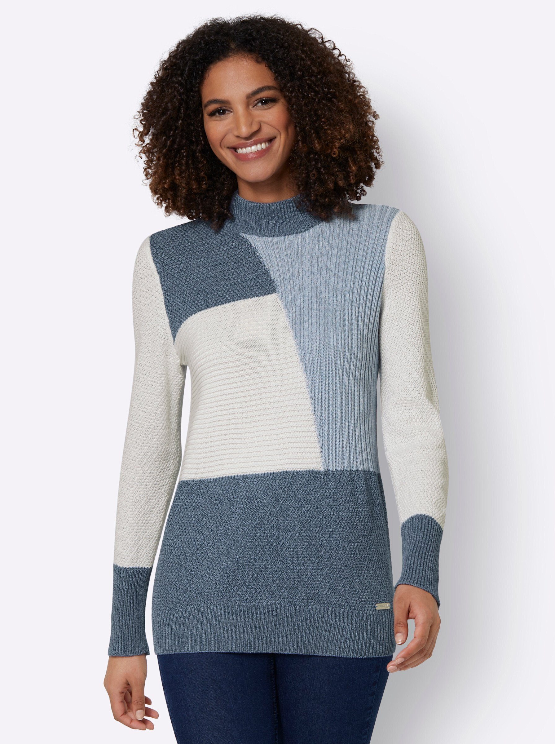Strickpullover Langarm-Pullover