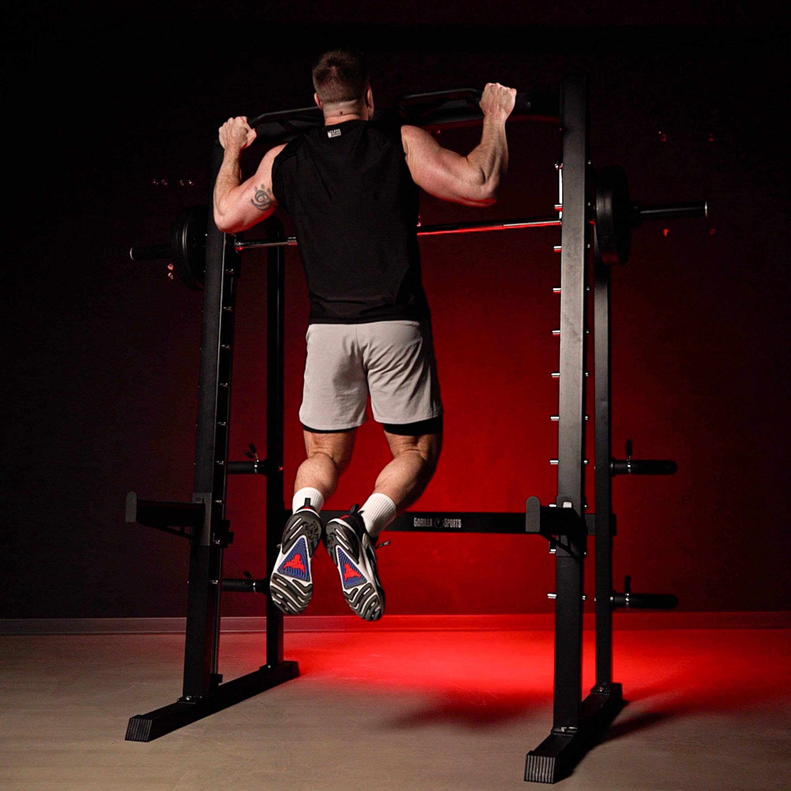 GORILLA SPORTS Squat Rack Half Rack Smith Machine, (1-tlg)