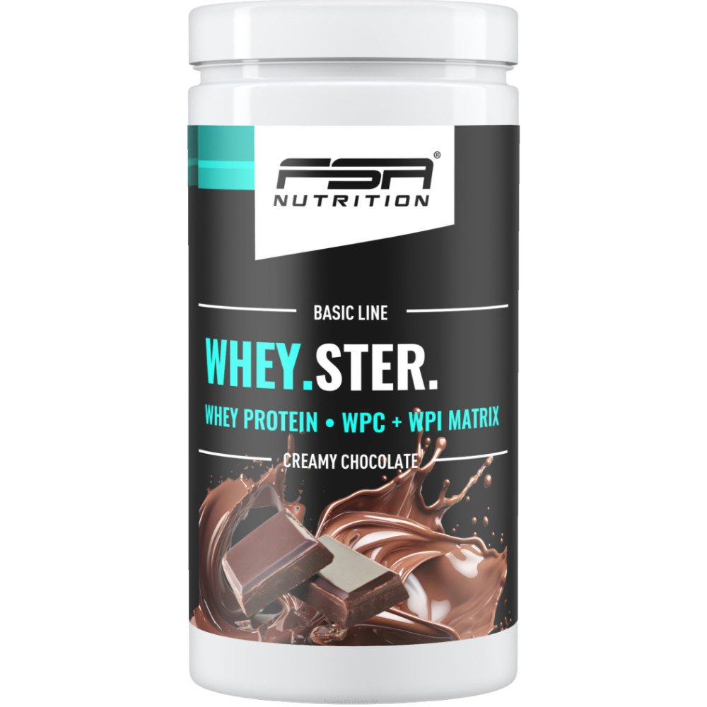 FSA NUTRITION Whey Proteinpulver aus Konzentrat und Isolat Pulver