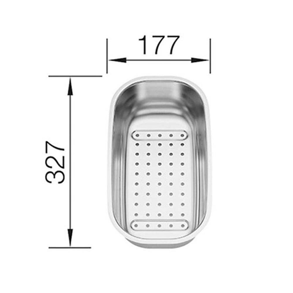 Blanco Einbauspüle Multifunktionsschale Edelstahl, 208195