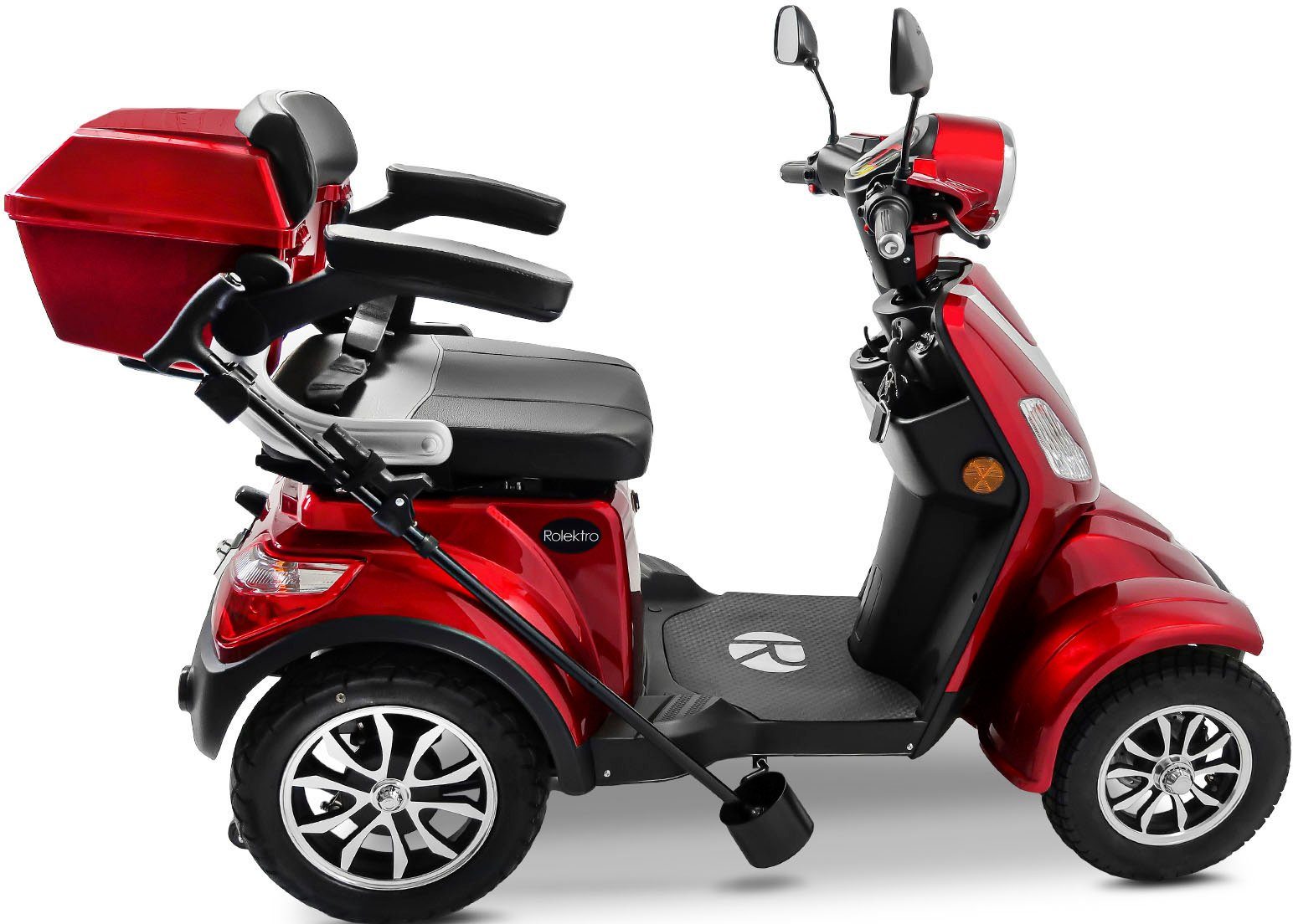 Rolektro electric vehicle Rolektro E-Quad 15 V.3 Lithium, 1000 W, 15 km/h, (with top case)