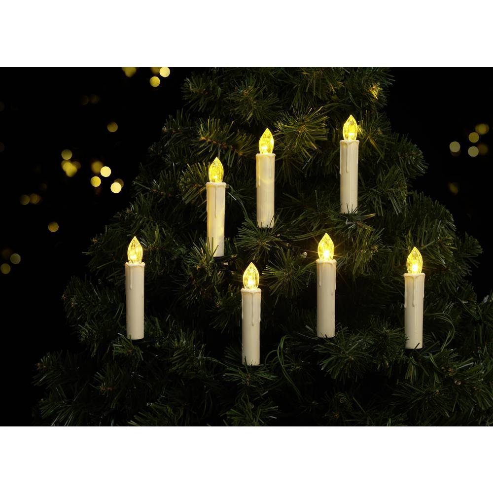 Sygonix Lichterkette Kabellose Kerzen 20er Set Outdoor