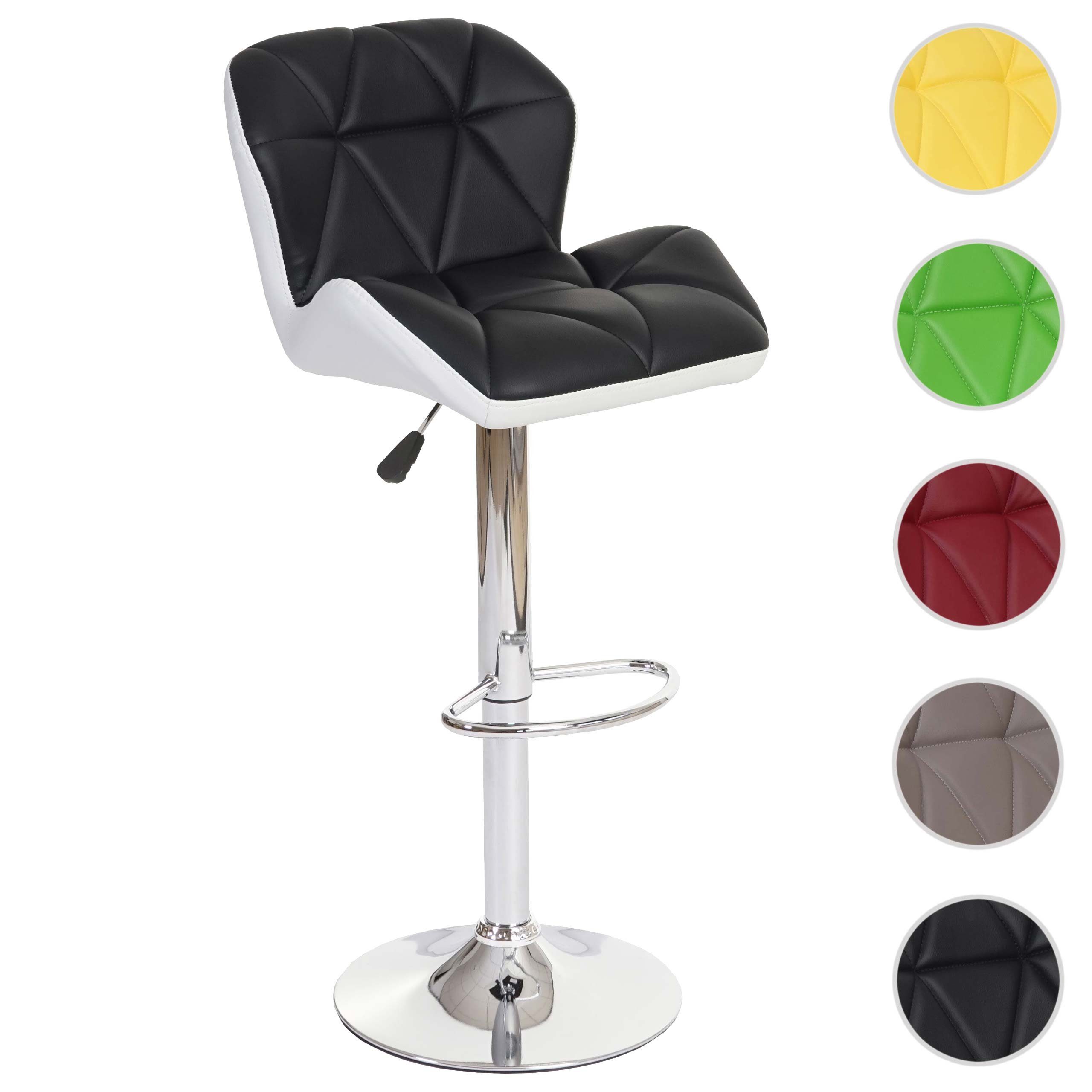 MCW Barhocker MCW-A92, Stufenlos höhenverstellbar, Polsterbezug günstig online kaufen