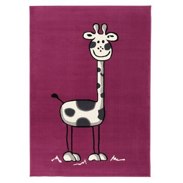 Kinderteppich Kinderteppich Trendline Giraffe, Pergamon, Rechteckig, Höhe: 8 mm