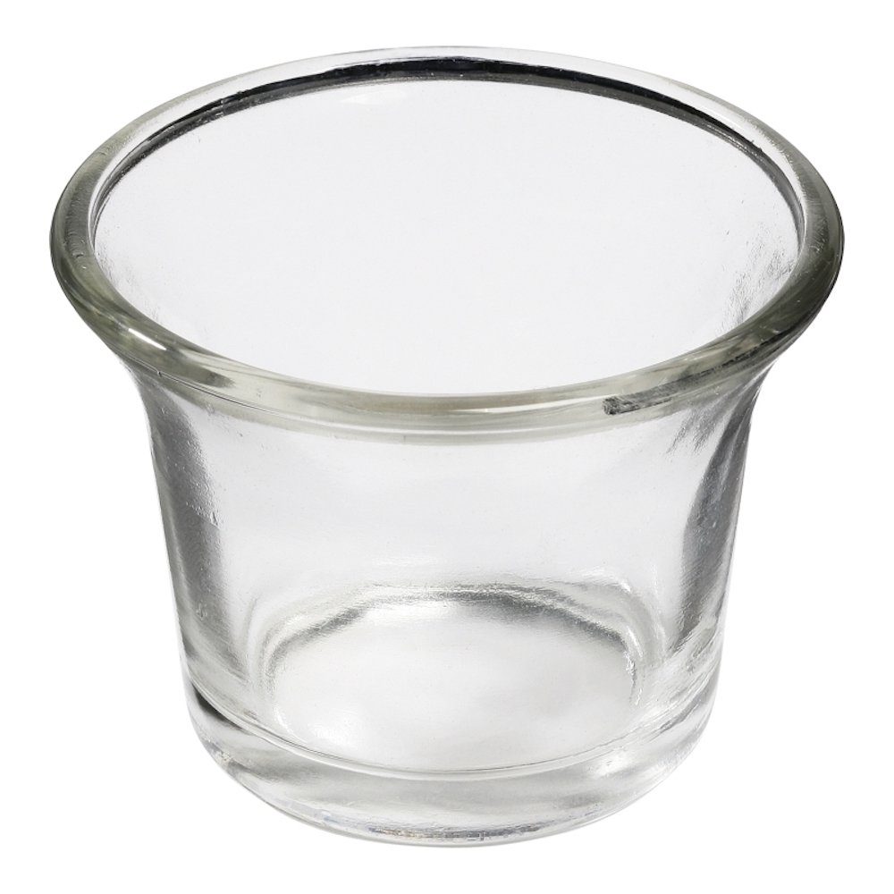Kugelkerze Teelichtglas gebogen HobbyFun 1 4,5 x cm 6,5