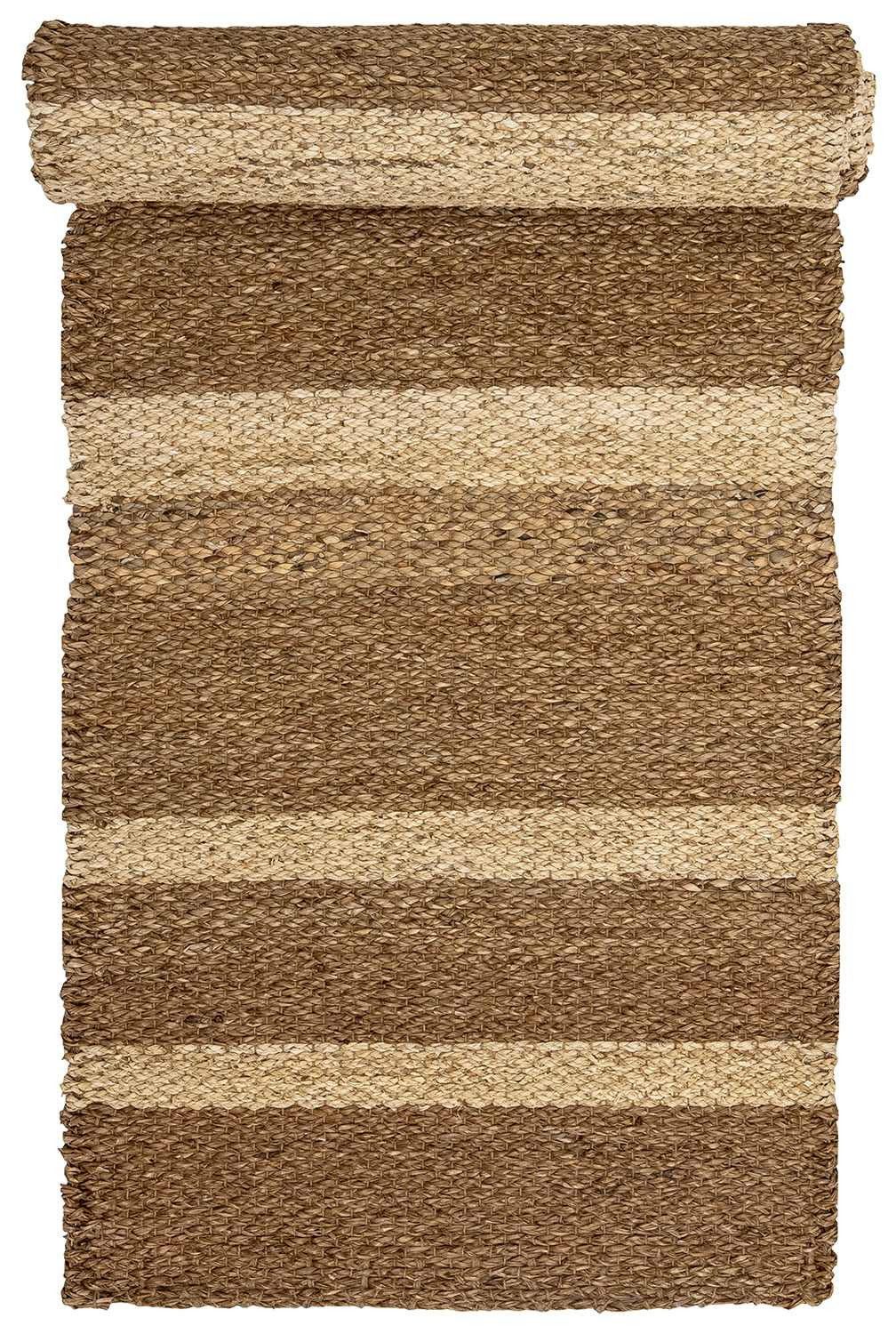 Teppich Wasserhyazinthe 70x275 cm natur braun