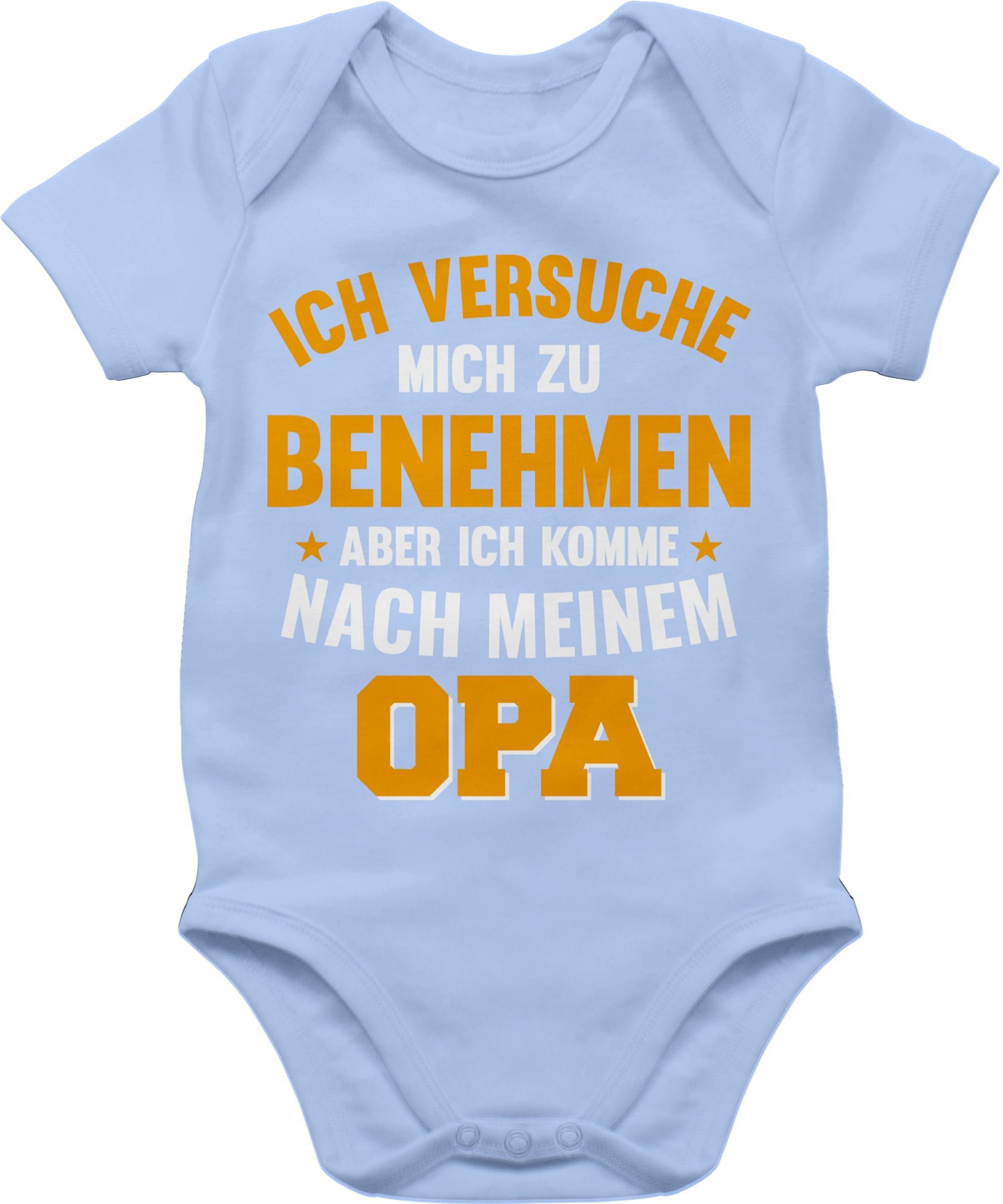 Shirtracer Shirtbody »Ich versuche mich zu benehmen aber ich komme nach