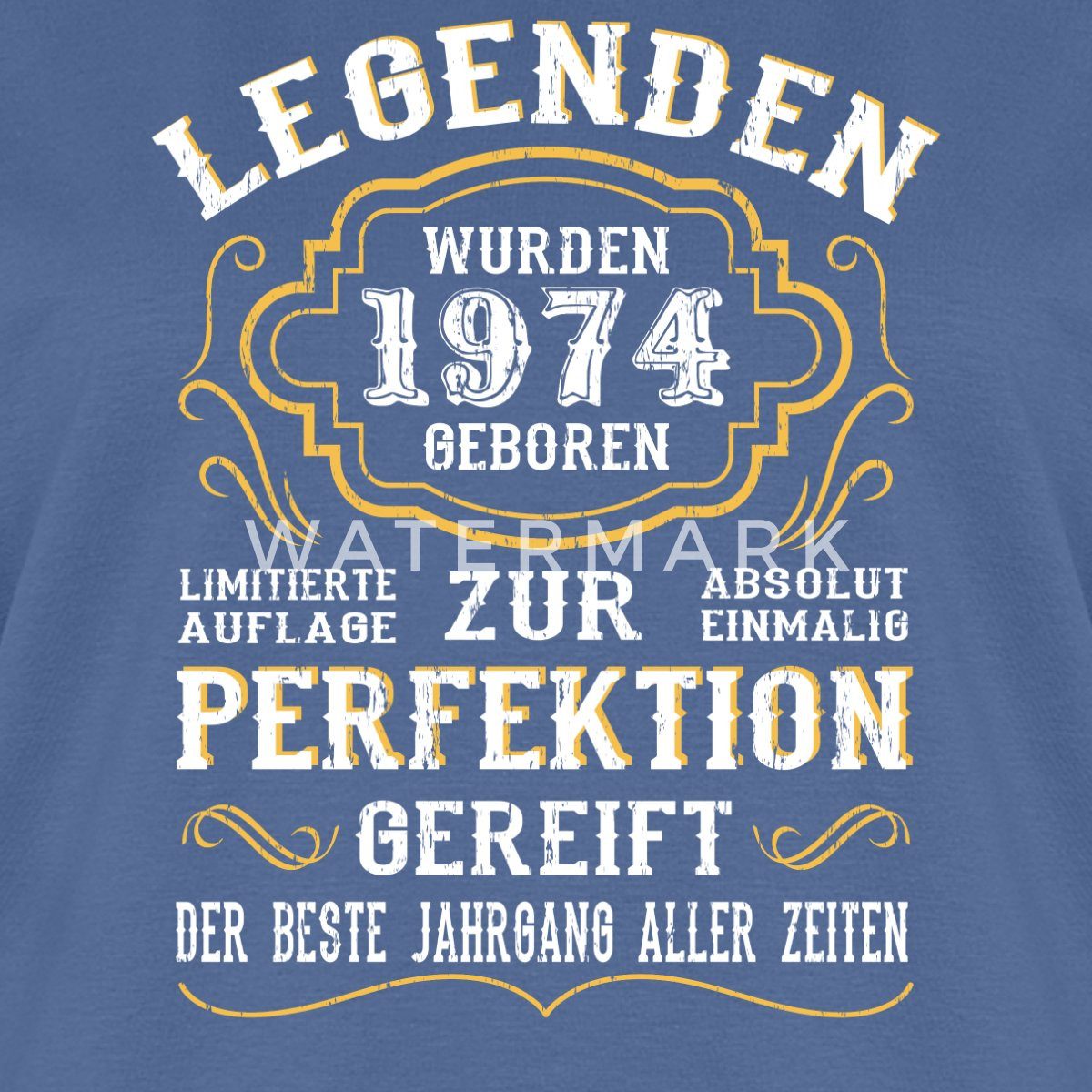 Spreadshirt T-Shirt Legenden wurden 1974 Geboren Geschenk Frauen Premium T- günstig online kaufen