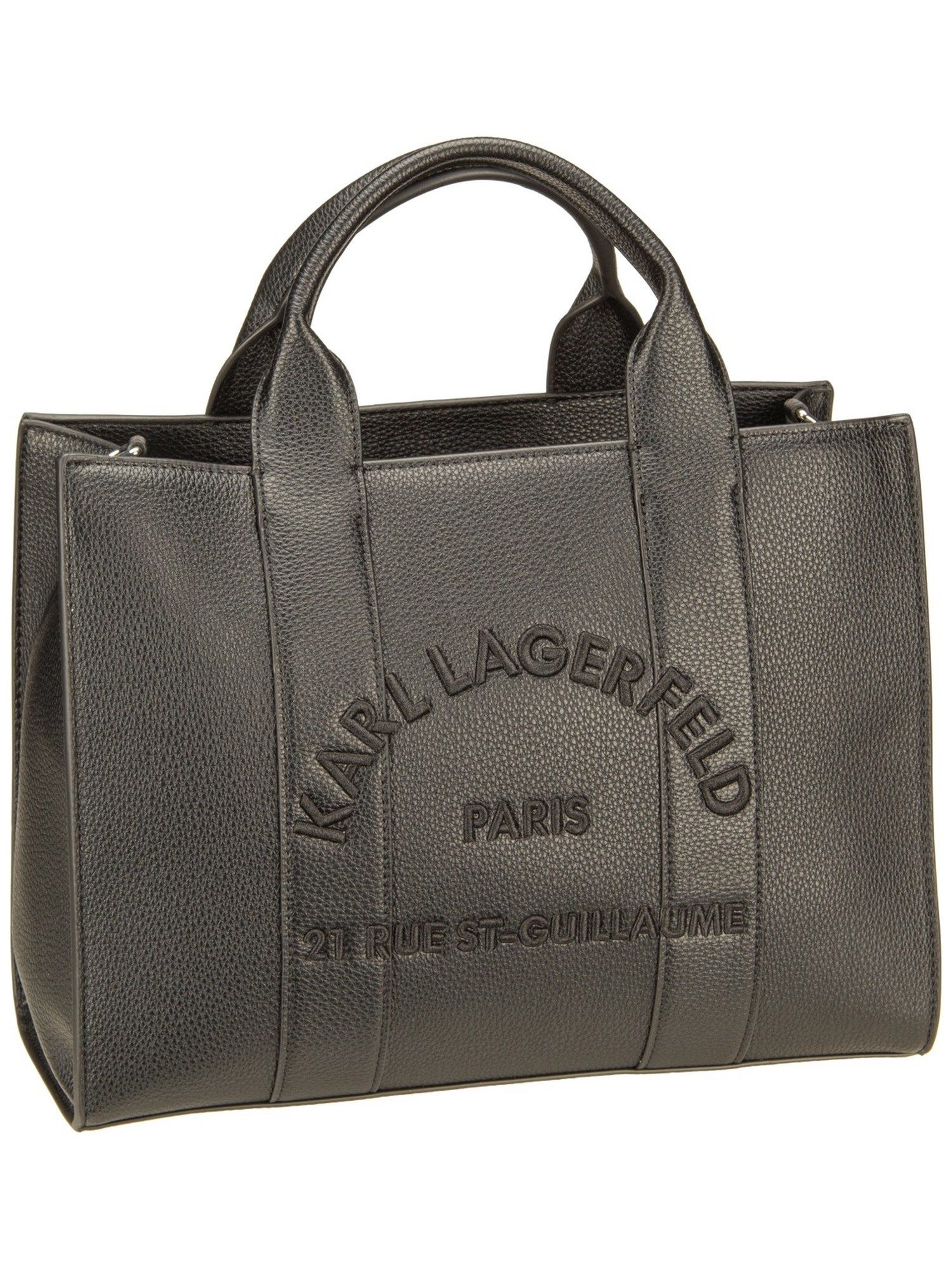 KARL LAGERFELD Handtasche K/RSG MD Square Tote Peb Emb, Tote Bags