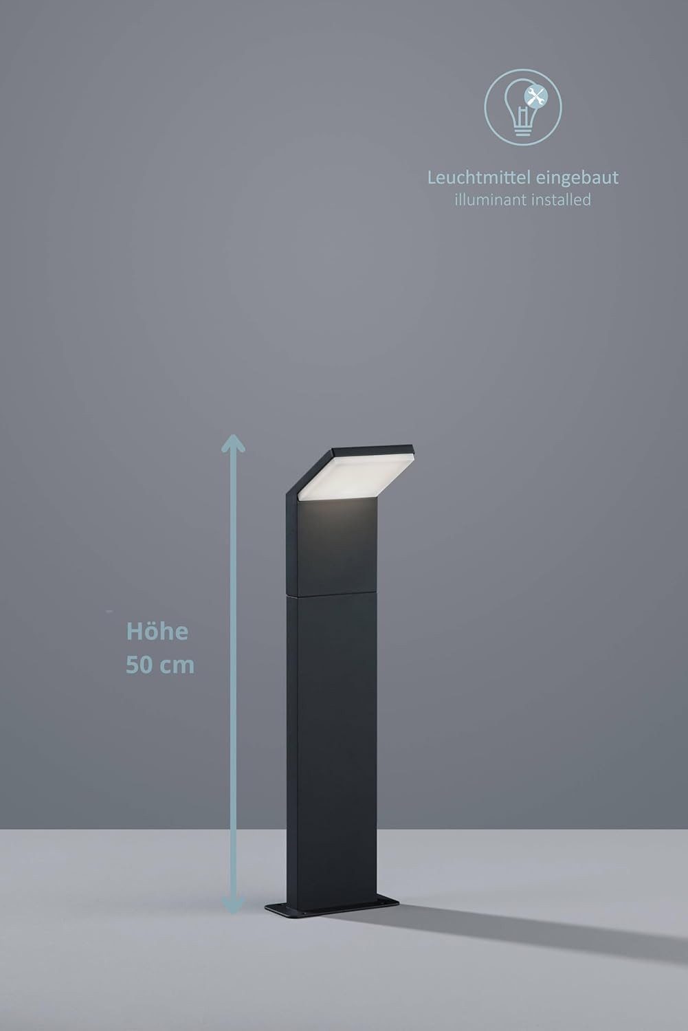 lightling LED Außen-Stehlampe Paul, ohne Bewegungsmelder, LED fest integrie günstig online kaufen