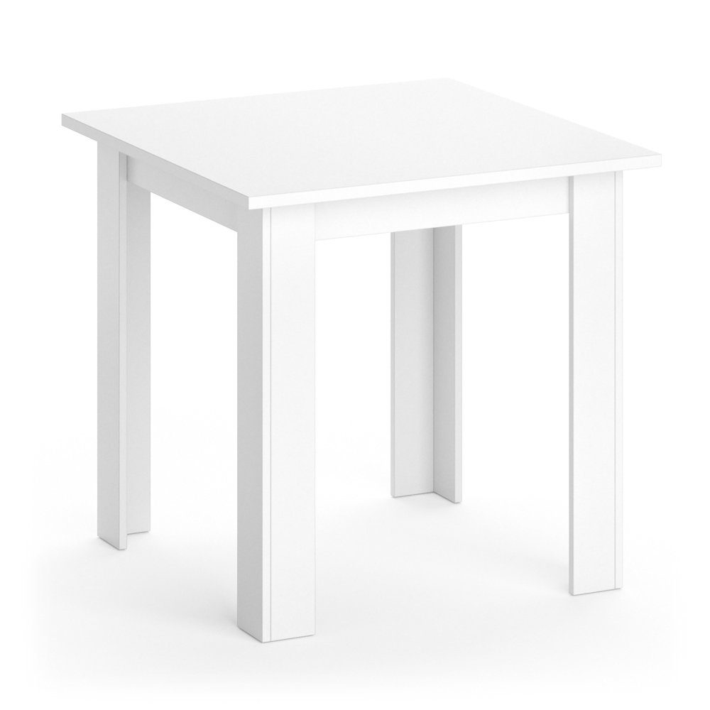 Vicco Esstisch Karlos, Weiß, 80 x günstig online kaufen