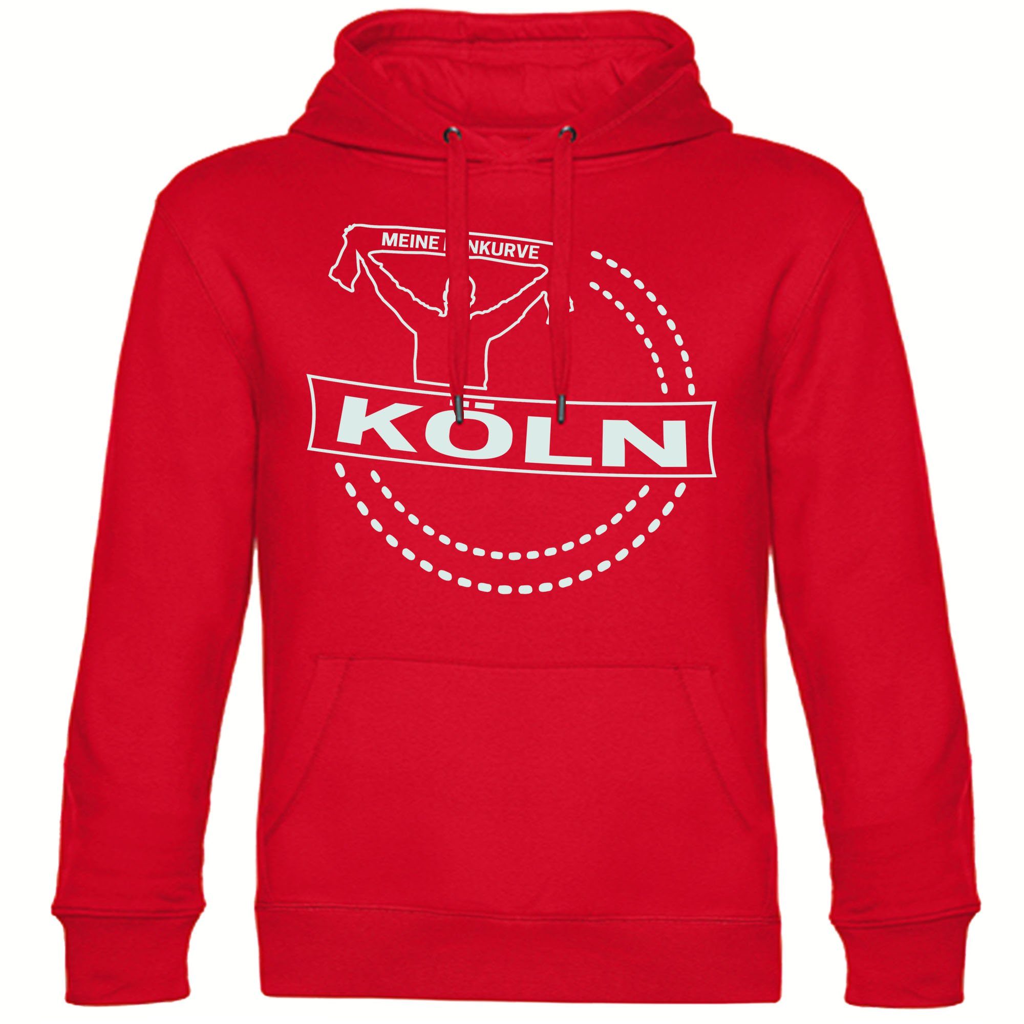 multifanshop Kapuzensweatshirt Köln - Meine Fankurve - Hoodie