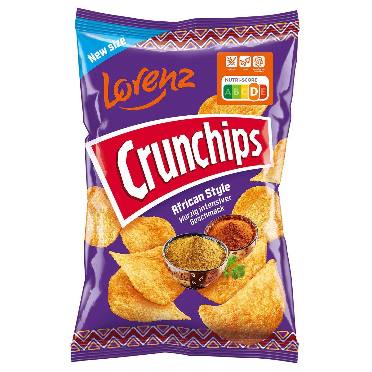 Crunchips Knabberei, Crunchips African Style 150g