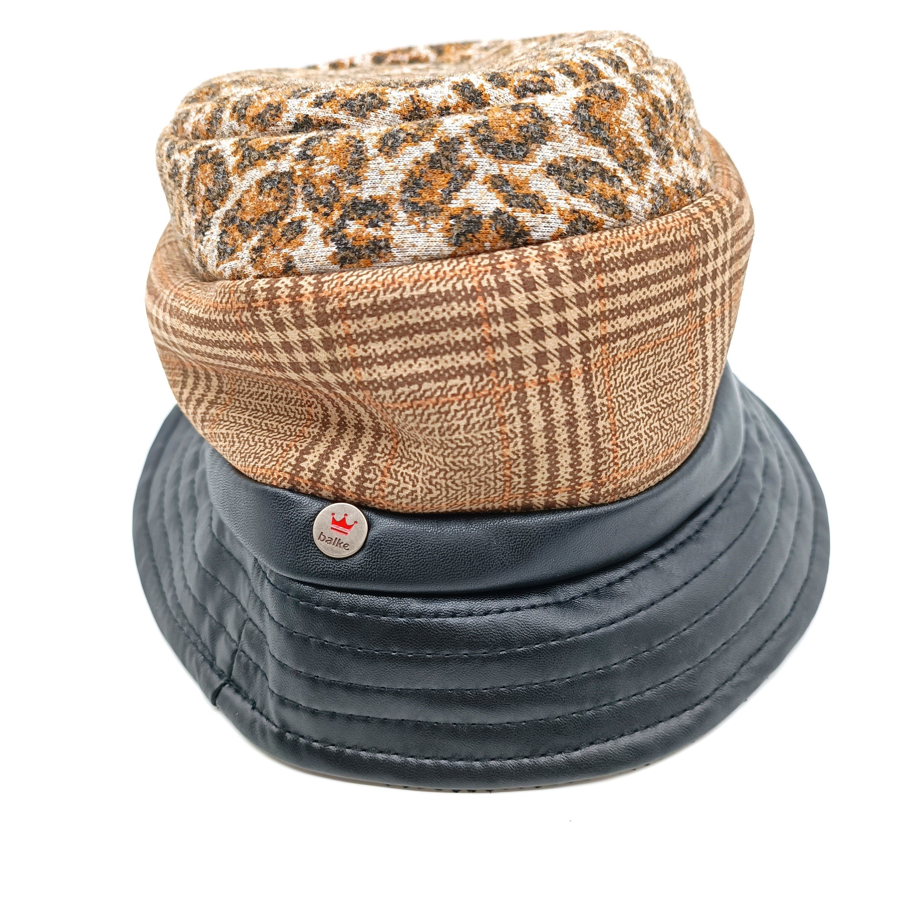 Balke Sonnenhut Buckethat Patchwork schwarz