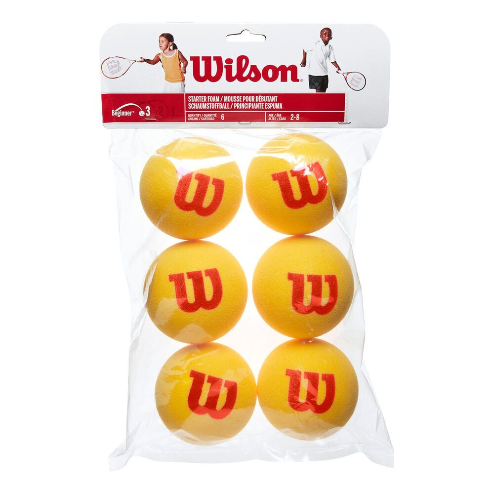 Tennisball Starter Foam Balls 6Er Stage 3 (Rot) - Play And Stay Ball