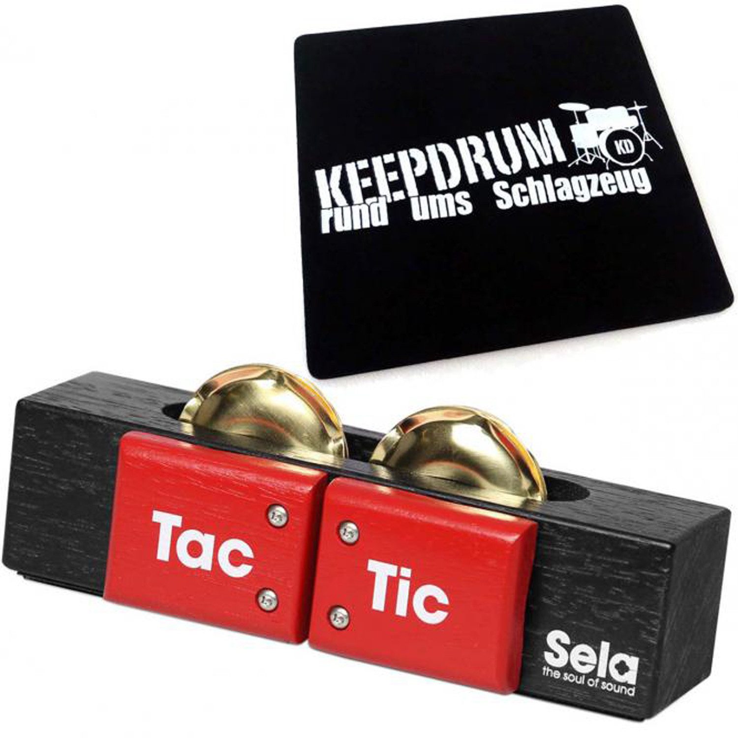 Sela Cajon Sela SE055 Tac Tic Cajon Add On Percussion mit Pad,Multi Percussion Instrument mit Sitzpad , Multi Percussion Instrument mit Sitzpad , vielseitig