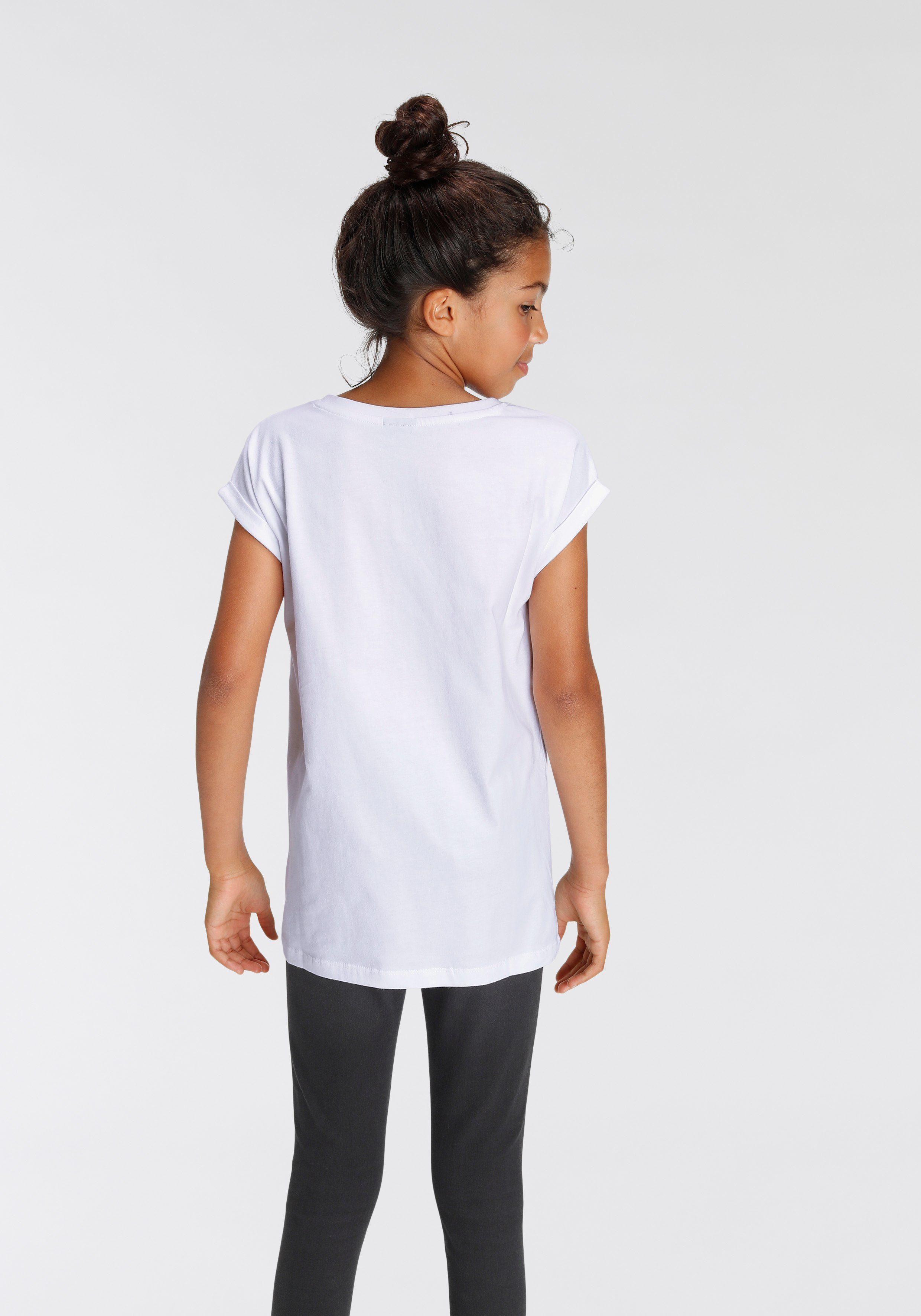 KIDSWORLD T-Shirt Ich muss garnichts! Kurzarm, weite Passform, mit peppigen Statements und Sprüchen