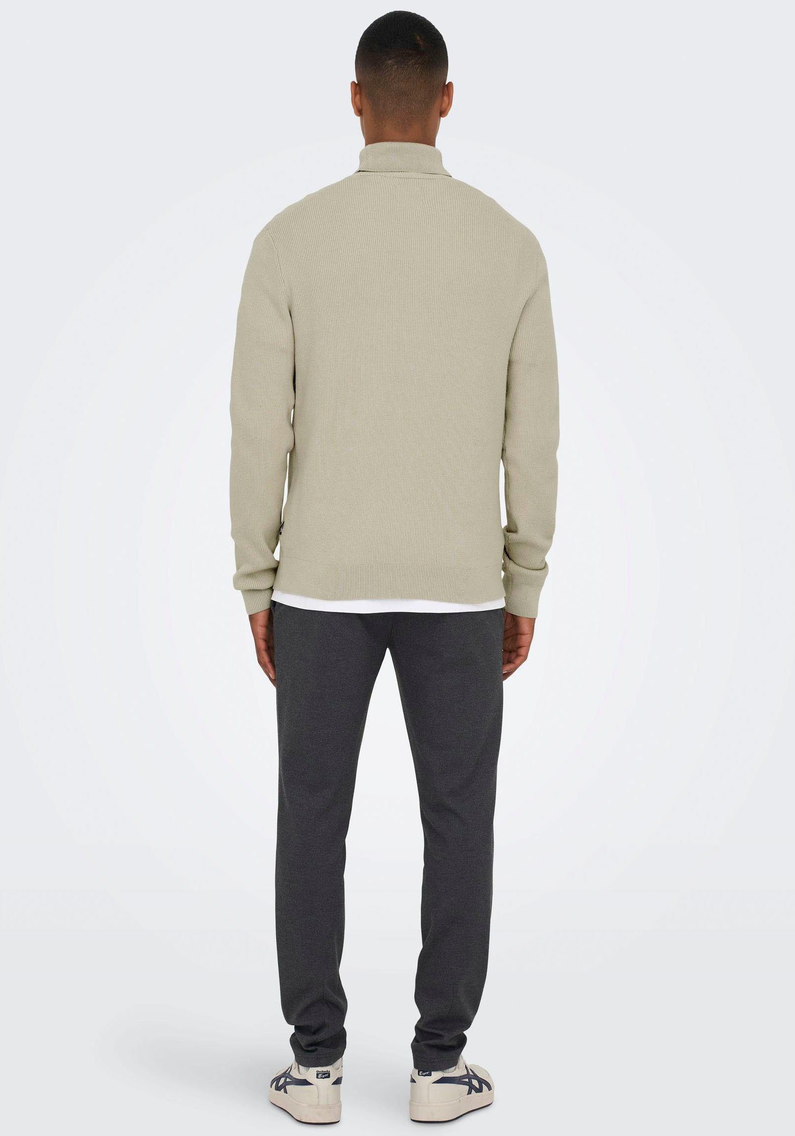 ONLY & SONS Rollkragenpullover OS Knit günstig online kaufen