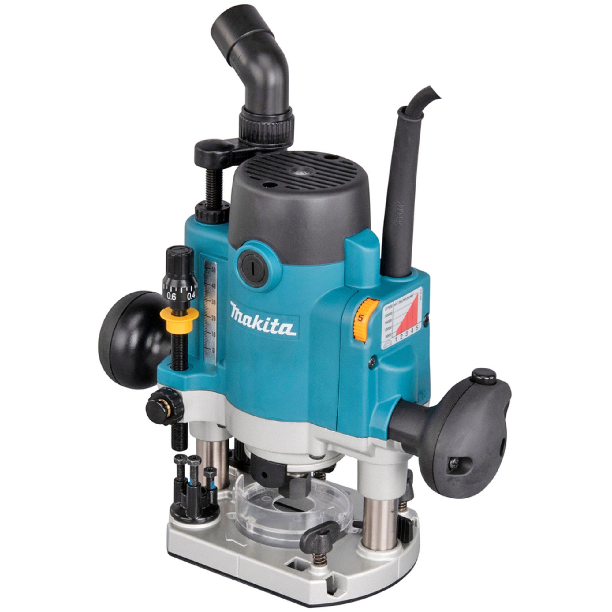 Makita Oberfräse Makita Oberfräse RP1111CJFA, (1.100 Watt, MAKPAC