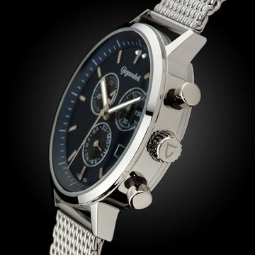 Gigandet Chronograph Classico, Mineralglas, Chronograph, Tag- und Datumsanzeige