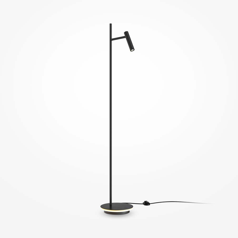 Maytoni LED Stehlampe, LED-Leuchtmittel fest verbaut, Warmweiß, Stehlampe Stehleuchte Beistelllampe LED Wohnzimmerlampe Leseleuchte