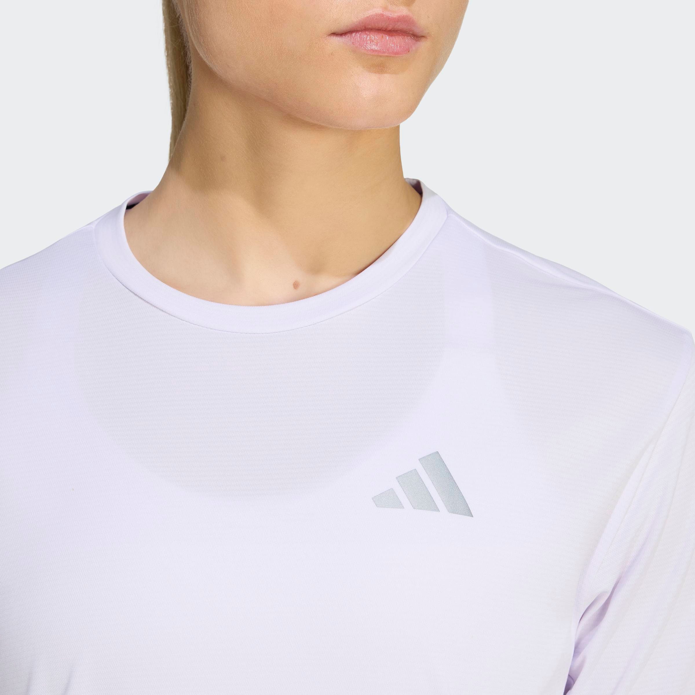 adidas Performance Laufshirt RUN ESS TEE W mit climacool® Technologie, ohne Verschluss