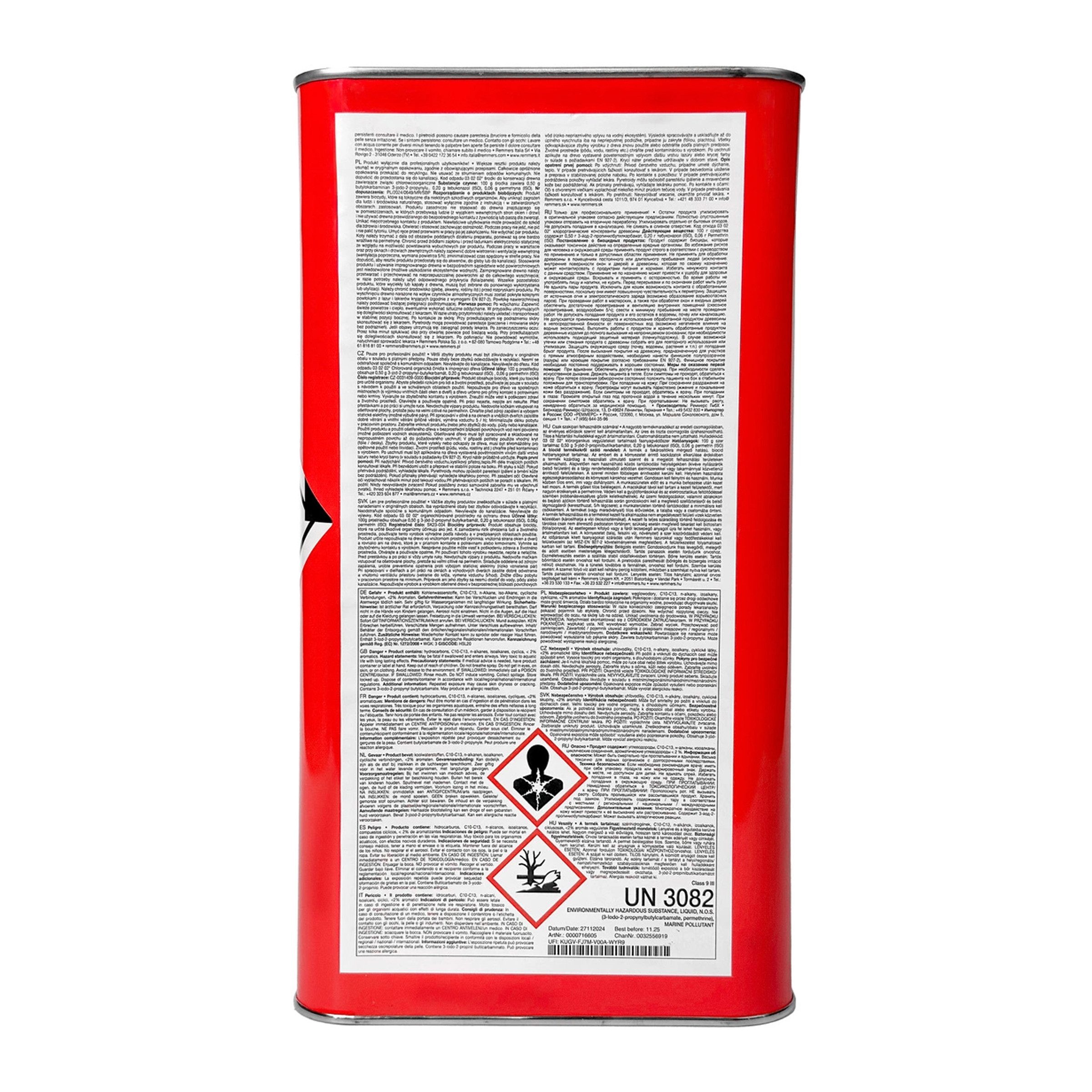 Remmers Lack Remmers IG-11-Imprägniergrund 5 L Holzschutz-Grundierung außen