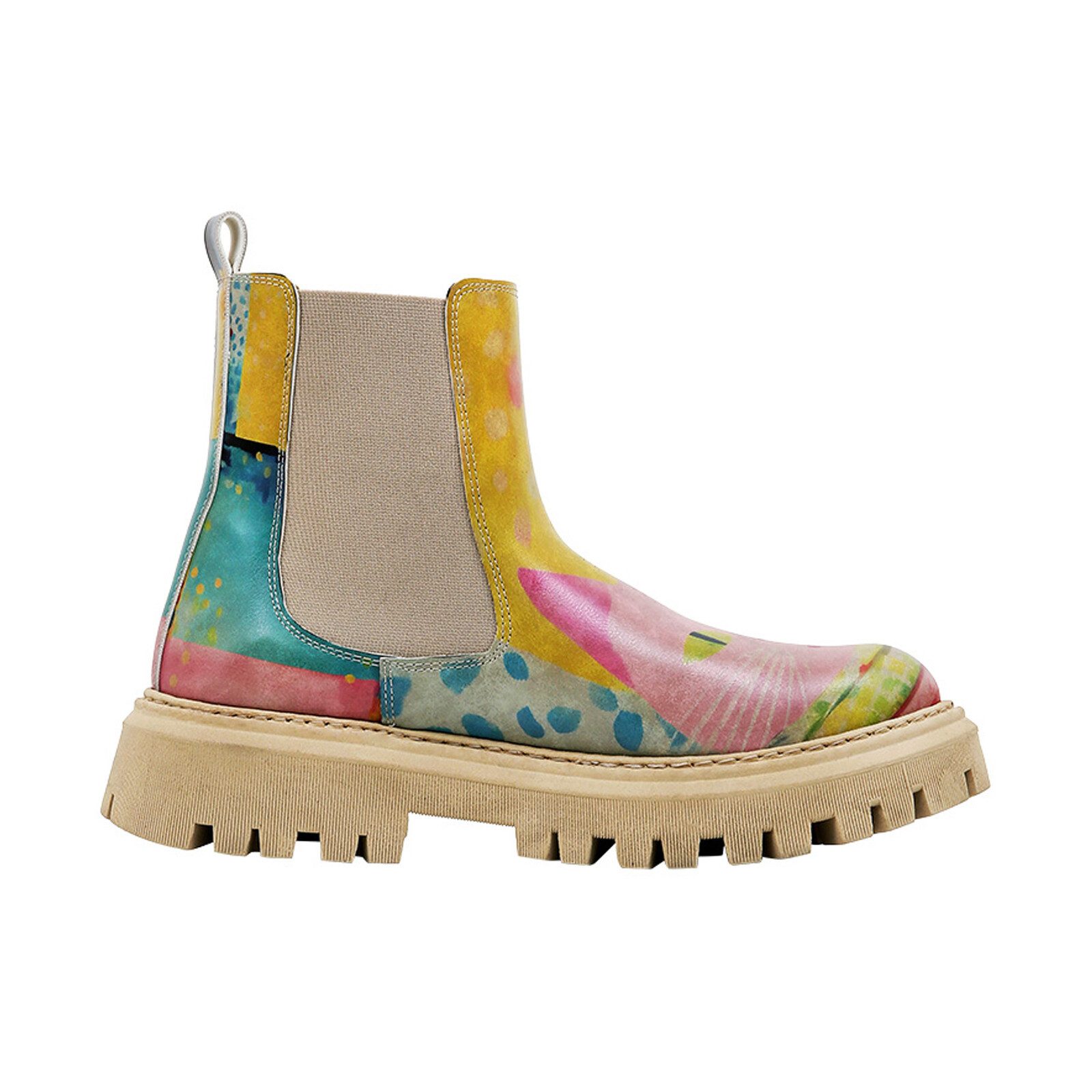 DOGO Aura Boots Animal Damen Stiefeletten Chelseaboots Handgefertigt