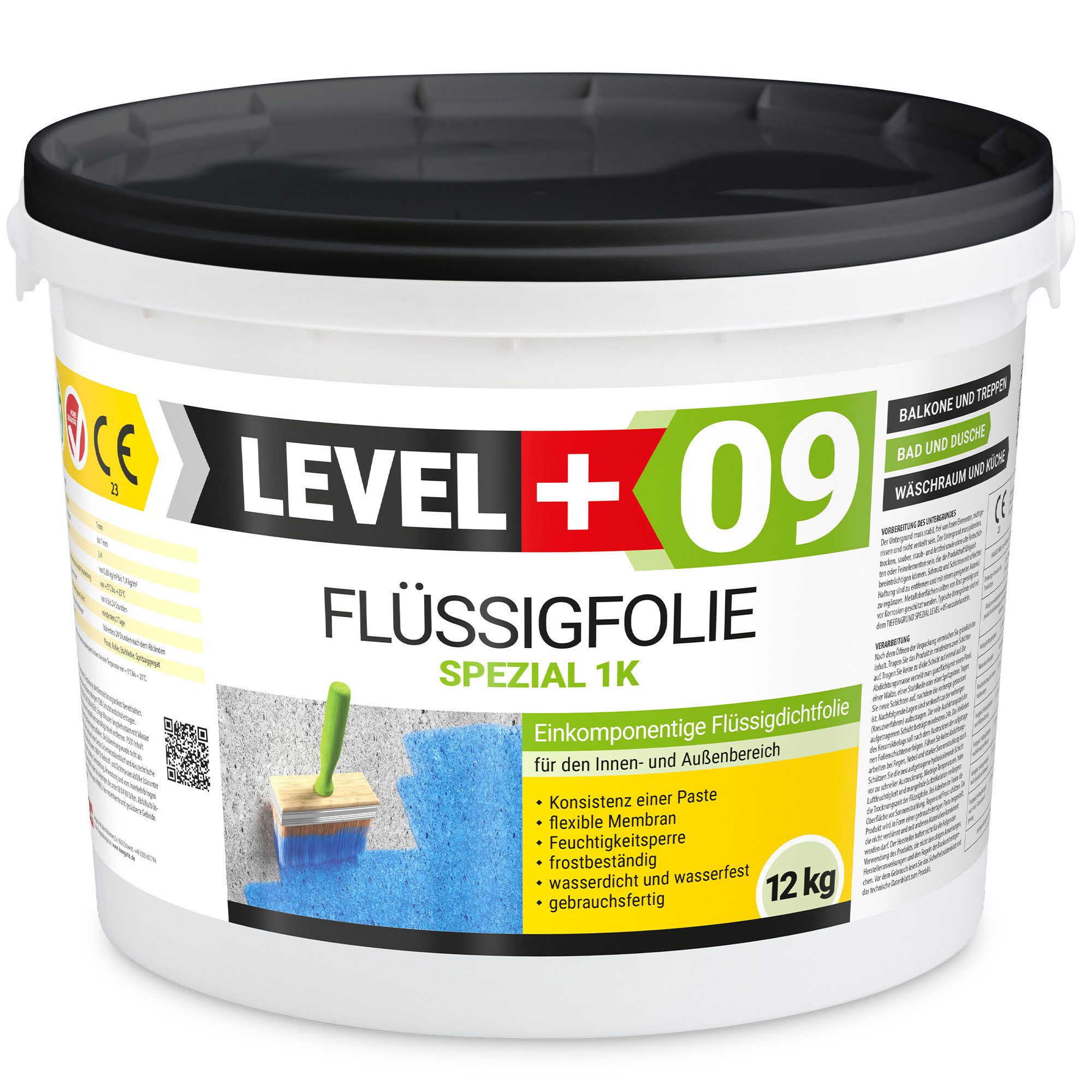 Level+ Dichtstoff LEVEL+ Flüssigfolie Abdichtung Dichtfolie günstig online kaufen