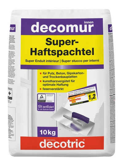 decotric® Spachtelmasse Decotric Decomur Super-Haftspachtel 10 kg