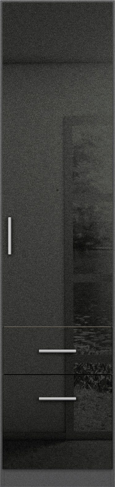 rauch Drehtürenschrank Kleiderschrank Schrank Garderobe Schlafzimmerschrank CELLE in 4 Breiten und 2 Höhen, optional mit Schubkästen MADE IN GERMANY