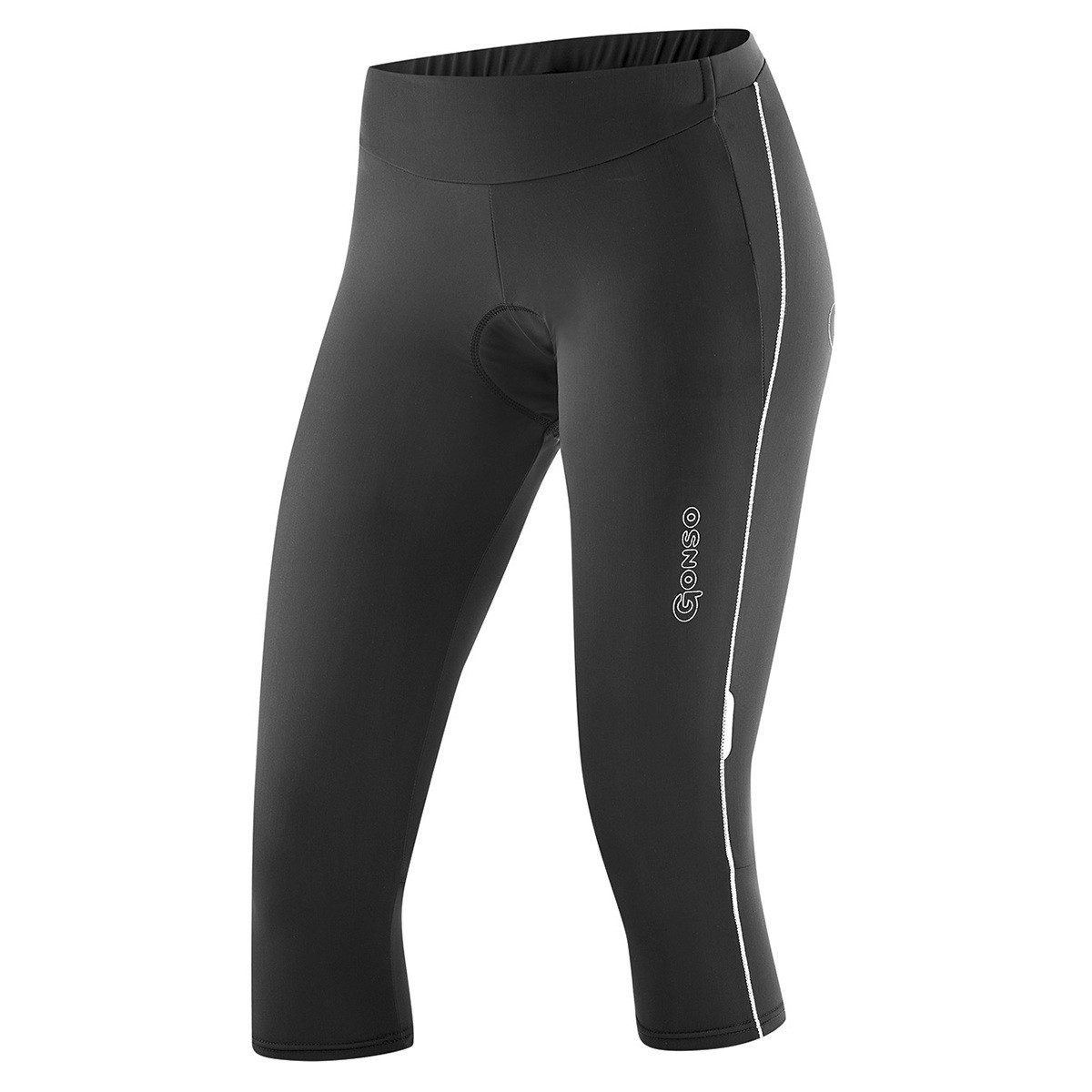 RennerXXL Fahrradhose Gonso Lecce - Frauen XXL Radler-Shorts mit Sitzpolster große Größen