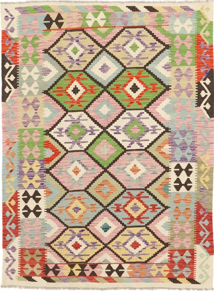 Orientteppich Kelim Afghan Heritage Handgewebter Nain 3 Orientteppich, Trading, mm Höhe: Moderner 149x202 rechteckig