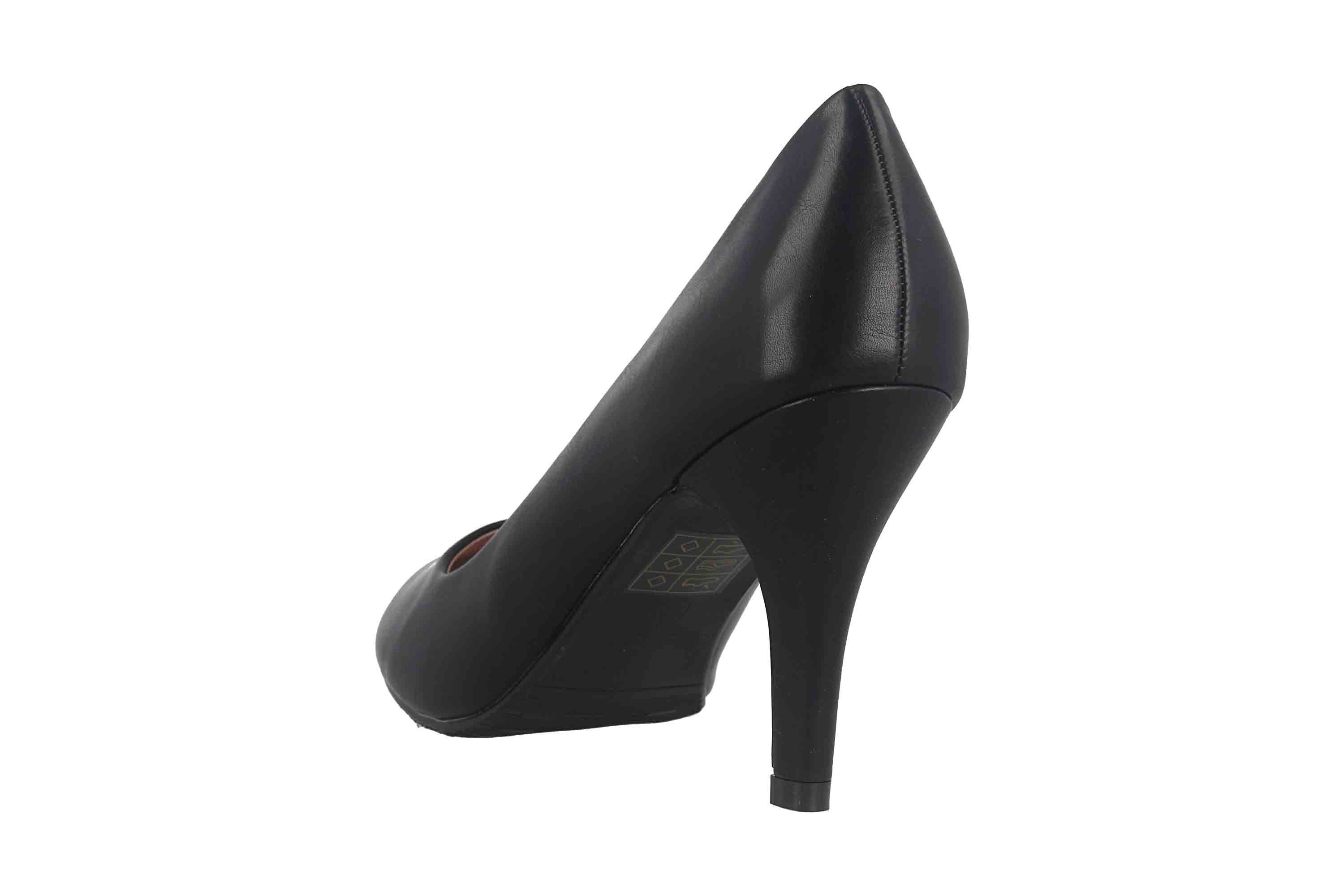 Andres Soft Pumps Negro Machado AM422