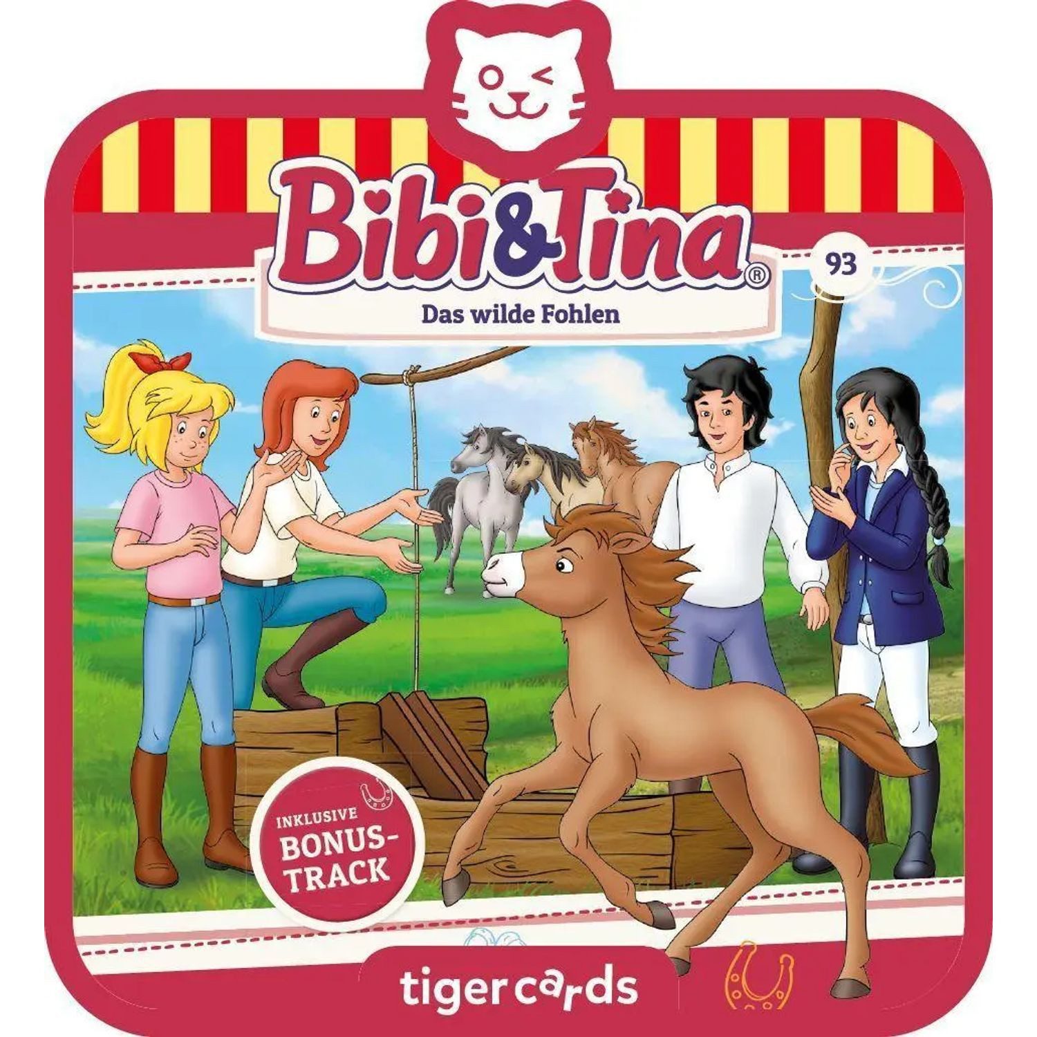 Tiger Media Deutschland GmbH Hörspiel tigercard - Bibi & Tina - Folge 93: Das wilde Fohlen