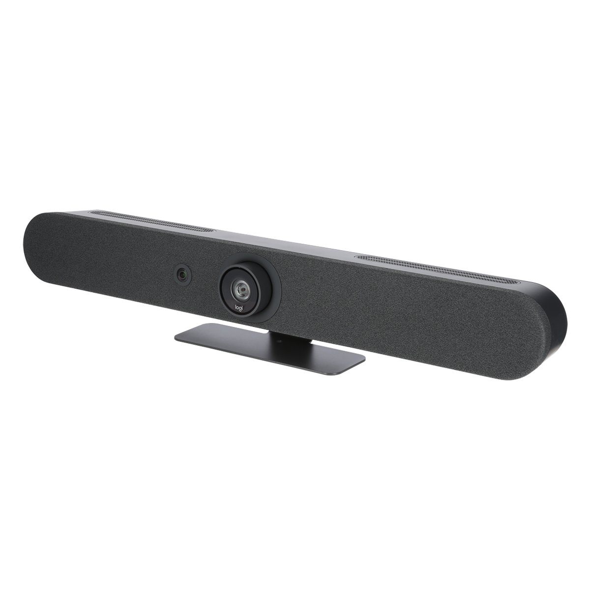 Logitech Rally Bar Mini All-in-one-Videobar für kleine Räume Full HD-Webcam (4K-Ultra-HD, 4K, 30fps, 4xZoom, 120°, Graphite)