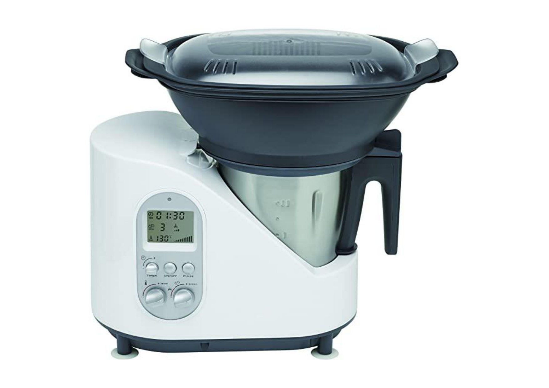 Efbe-Schott Küchenmaschine mit Kochfunktion Thermomaster Temperaturregelung, Geschwindigkeitsstufen, 1500 Schüssel, W, 2,00 Zeiteinstellung Jupiter, l 10
