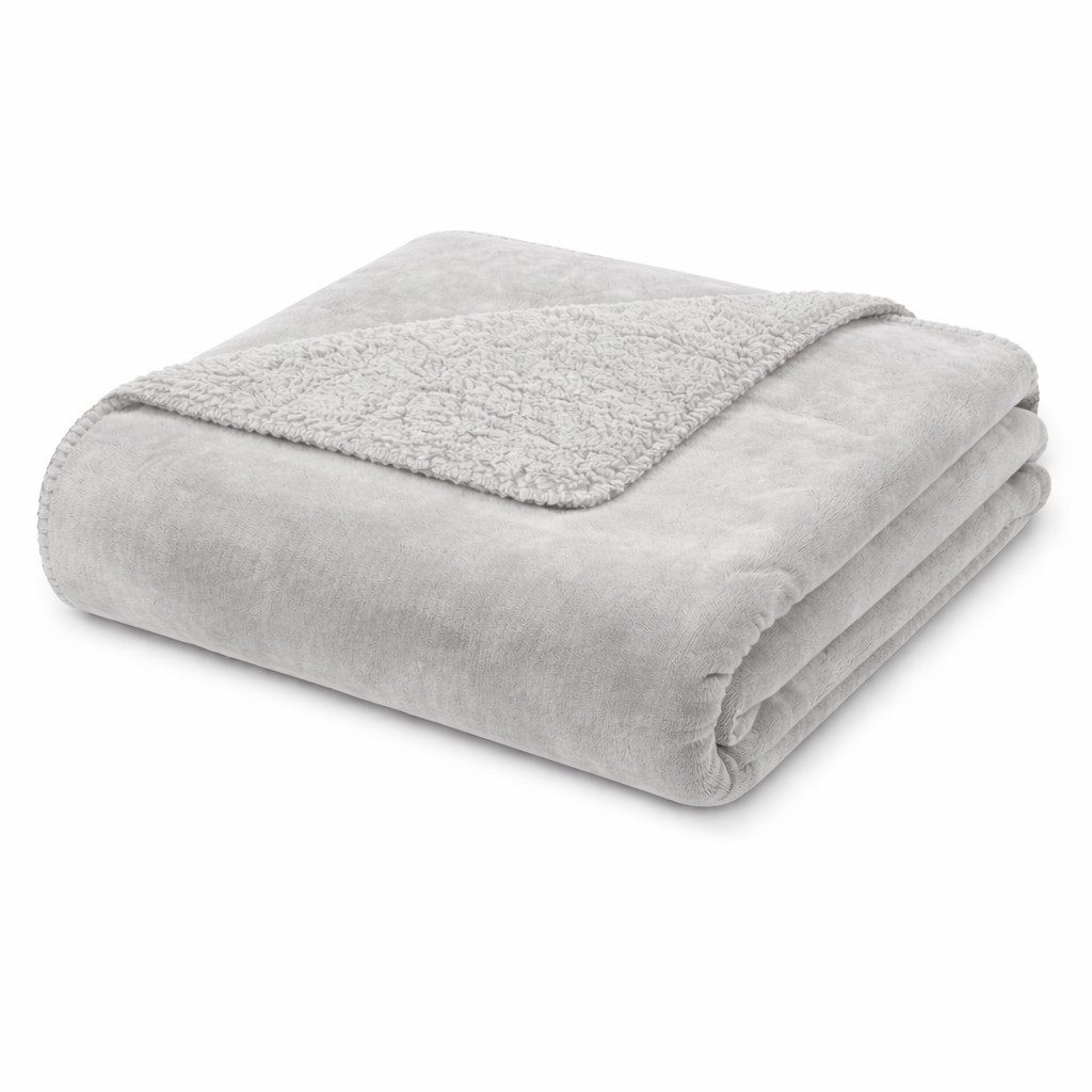 Wohndecke Flanell und Sherpa, VIVA Home, Oberseite weicher Flanell und Rück günstig online kaufen