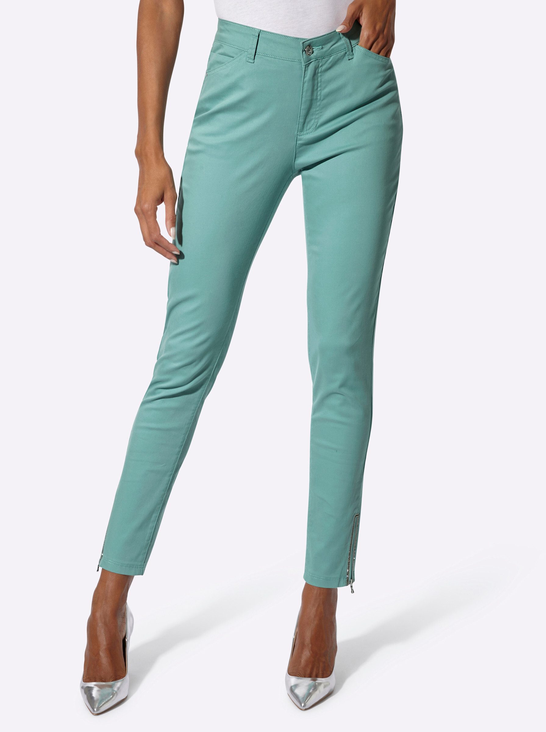 creation L Bequeme Jeans Baumwoll-Lyocell-Jeans komfortabel