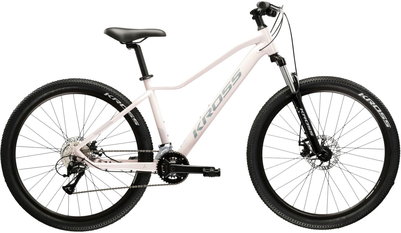 Kross Mountainbike Damen Hardtail Lea 3.0, 16 Gang Shimano ACERA M3020 Schaltwerk, Kettenschaltung