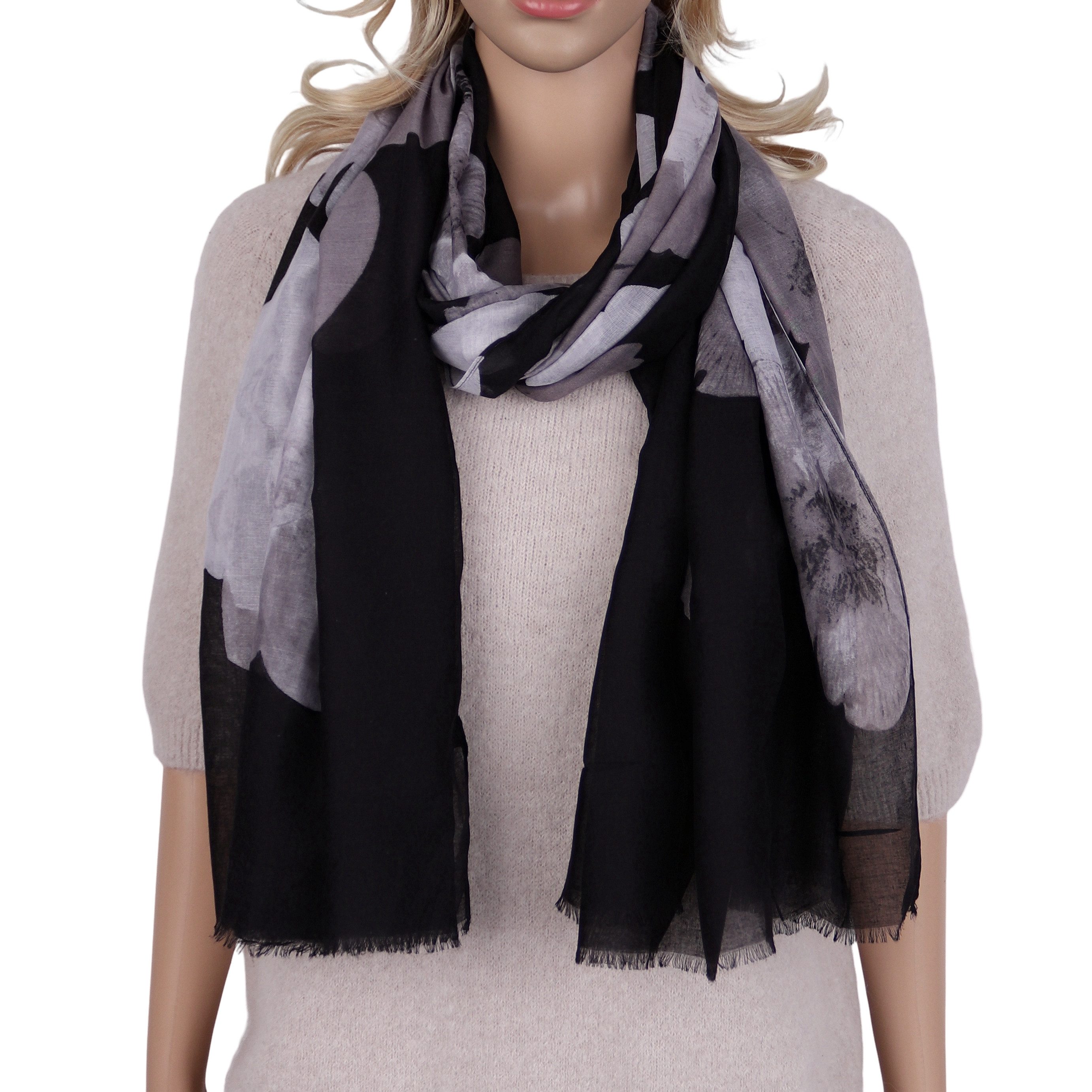 MIRROSI Modeschal Weicher & Leicht Großes Schal, ca.85x180cm, Schönes Muster, (Atemberaubende Designs), Damen Halstuch Stola ideal für Frühling, Sommer und Herbst