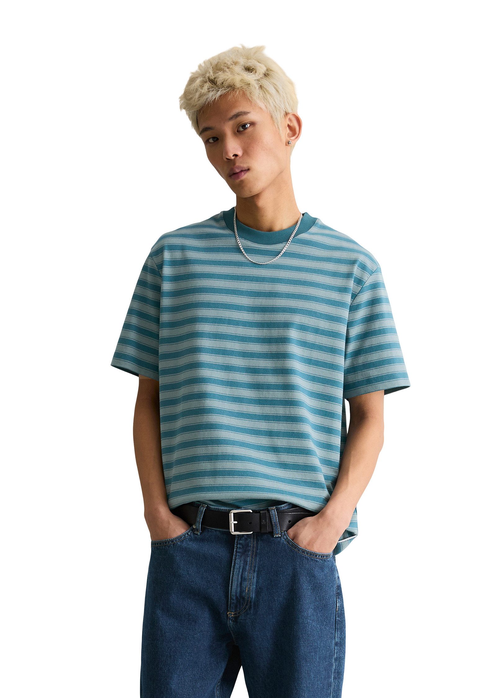 Marc O'Polo DENIM T-Shirt aus reiner Bio-Baumwolle günstig online kaufen