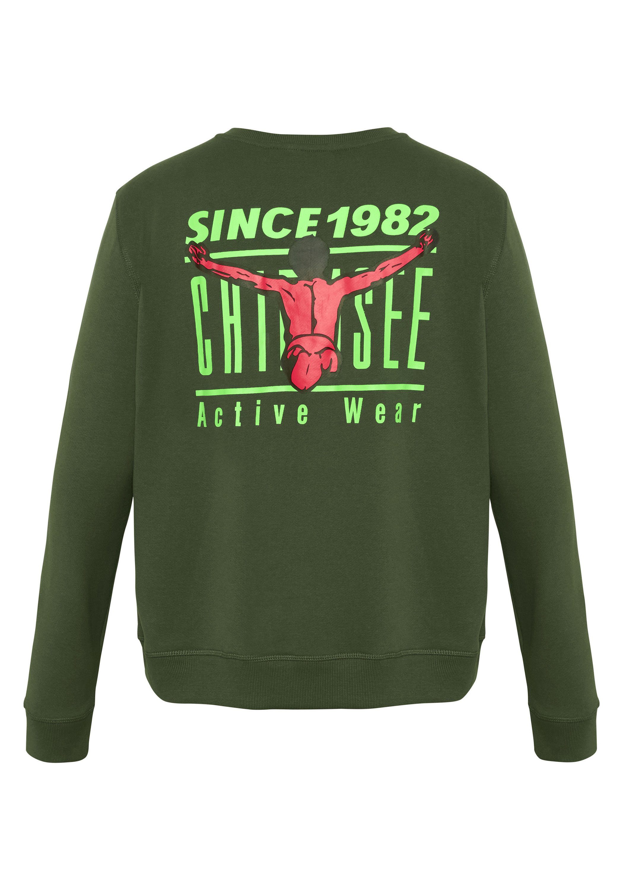 Chiemsee Sweatshirt Sweatshirt mit Jumper-Motiven 1 günstig online kaufen